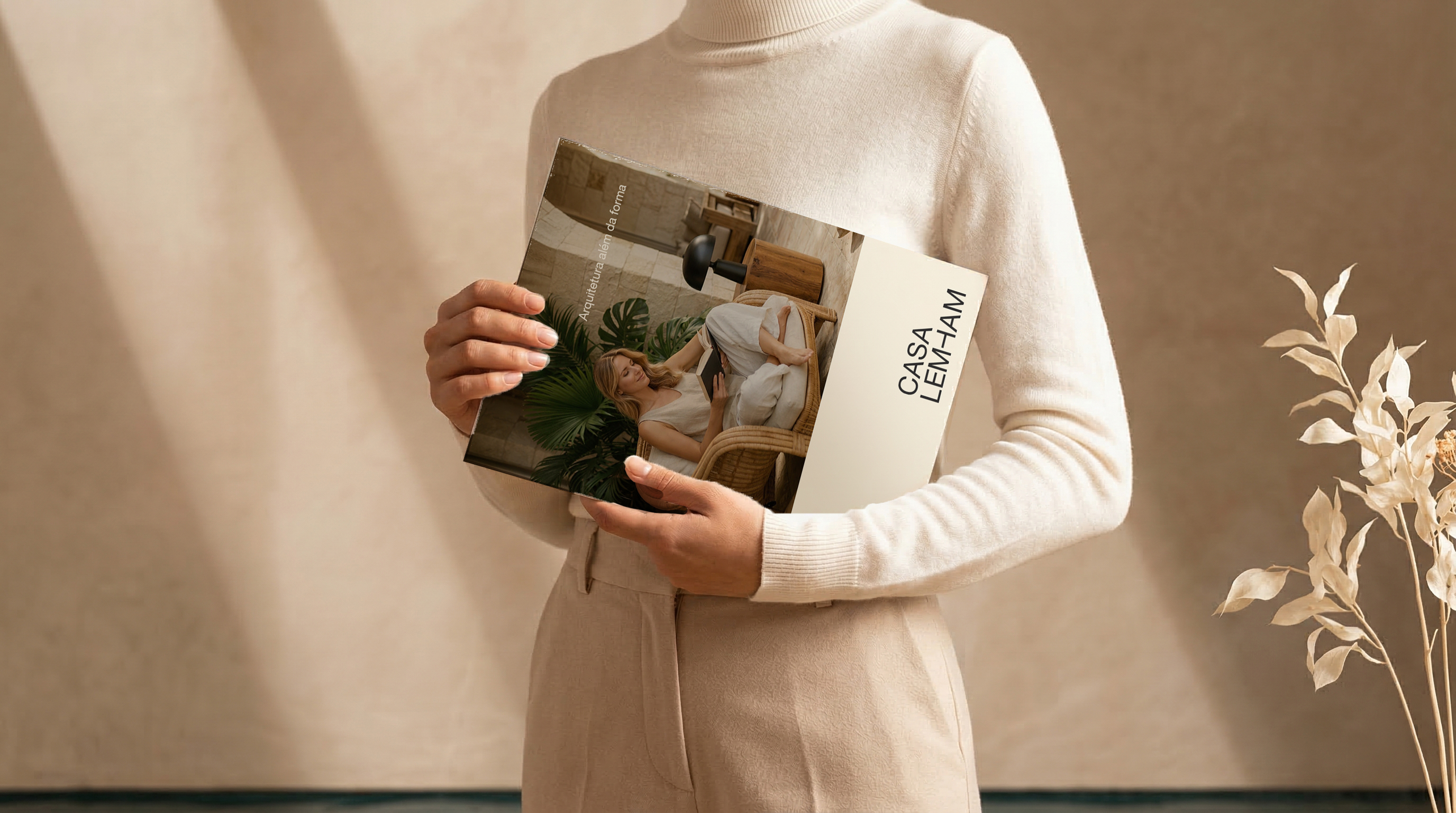Mockup de aplicação para Casa Lemham